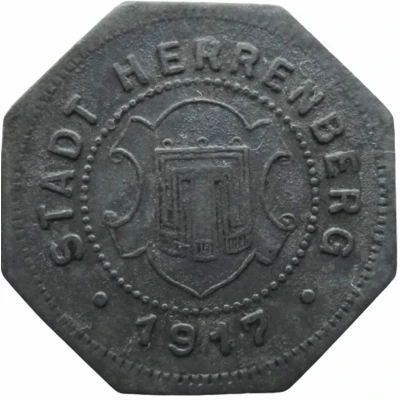 50 Pfennigs - Herrenberg front