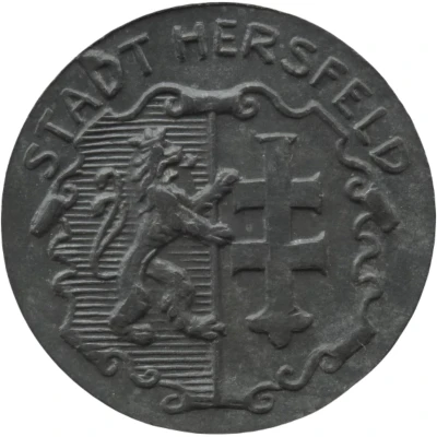 50 Pfennigs - Hersfeld front