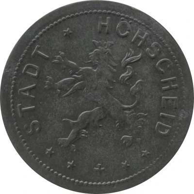 50 Pfennigs - Höhscheid front