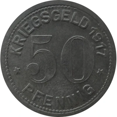 50 Pfennigs - Höhscheid back