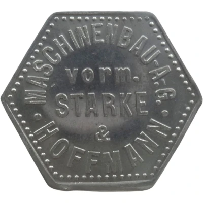 50 Pfennigs - Hirschberg (Maschinenbau AG. vorm. Starke and Hoffmann) ND front