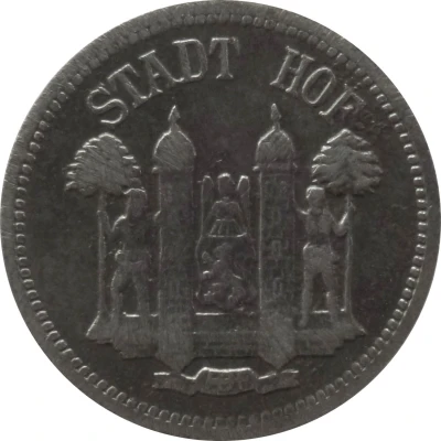 50 Pfennigs - Hof front