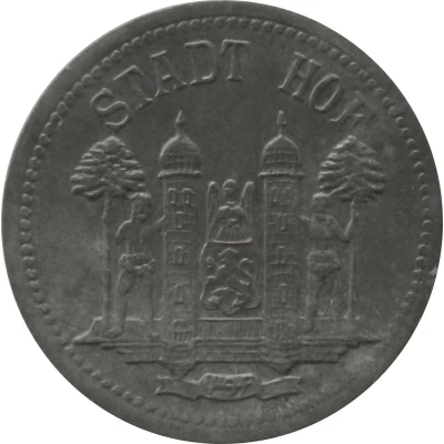 50 Pfennigs - Hof front