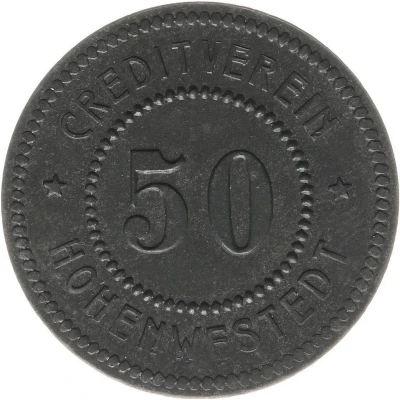 50 Pfennigs - Hohenwestedt ND front