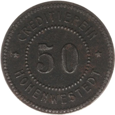 50 Pfennigs - Hohenwestedt ND front