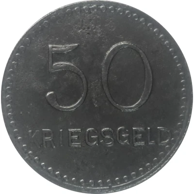 50 Pfennigs - Kaiserslautern back