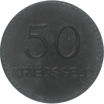 50 Pfennigs - Kaiserslautern back