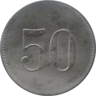 50 Pfennigs - Karlstadt back