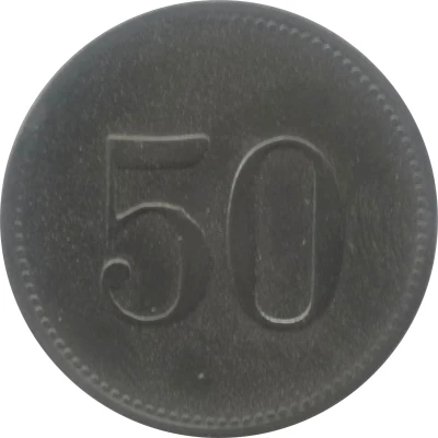 50 Pfennigs - Karlstadt back