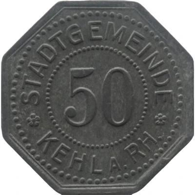 50 Pfennigs - Kehl am Rhein ND front