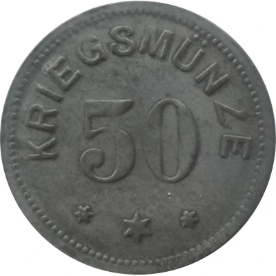 50 Pfennigs - Kempten back