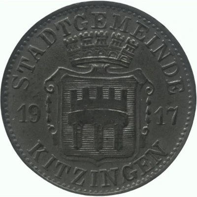 50 Pfennigs - Kitzingen front