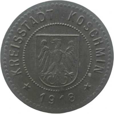 50 Pfennigs - Koschmin front