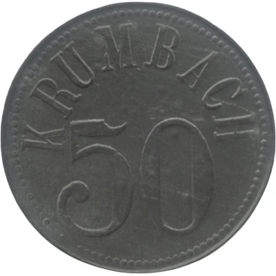 50 Pfennigs - Krumbach front