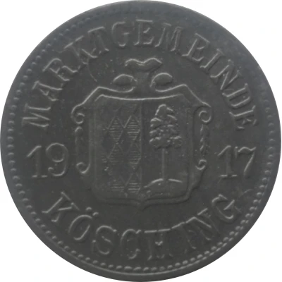 50 Pfennigs - Kösching front