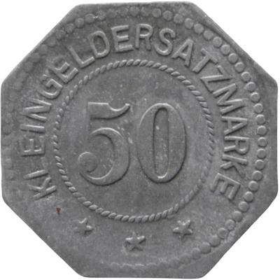 50 Pfennigs - Kulmbach (Spinnerei) ND back