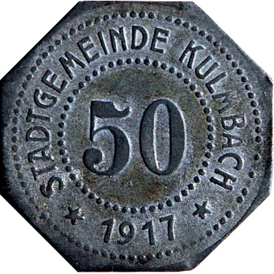 50 Pfennigs - Kulmbach front