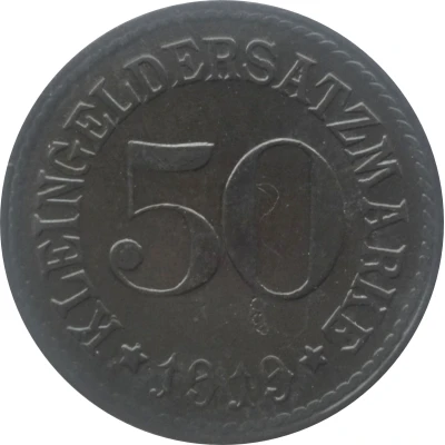 50 Pfennigs - Kulmbach back