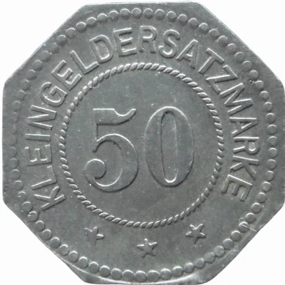 50 Pfennigs - Langerfeld (Alb. and E. Henkels) ND back