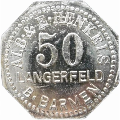 50 Pfennigs - Langerfeld (Alb. and E. Henkels) ND front