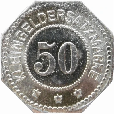 50 Pfennigs - Langerfeld (Alb. and E. Henkels) ND back