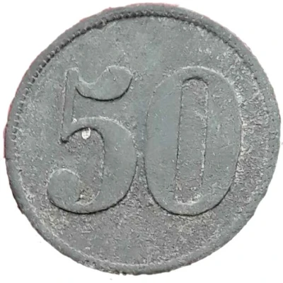 50 Pfennigs - Lauban (Waren-Einkaufs-Verein) ND back