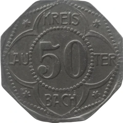 50 Pfennigs - Lauterbach front