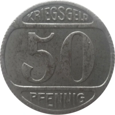 50 Pfennigs - Lüdenscheid back