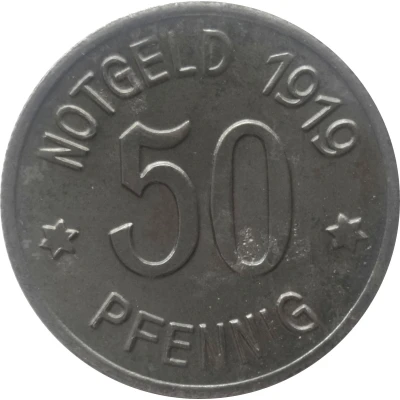 50 Pfennigs - Lüdenscheid back