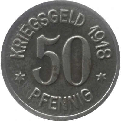 50 Pfennigs - Leer in Ostfriesland back