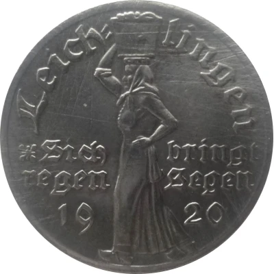 50 Pfennigs - Leichlingen front