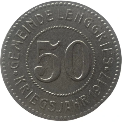 50 Pfennigs - Lenggries front