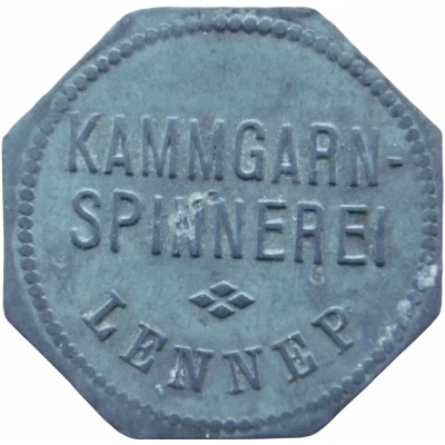 50 Pfennigs - Lennep (Kammgarn Spinnerei) ND front