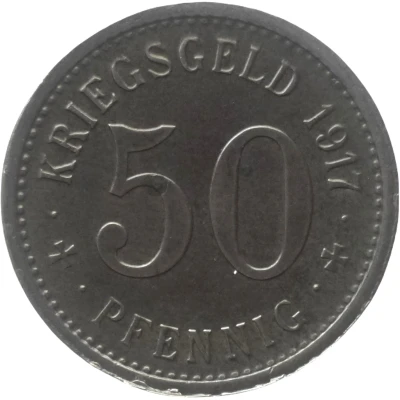 50 Pfennigs - Letmathe back