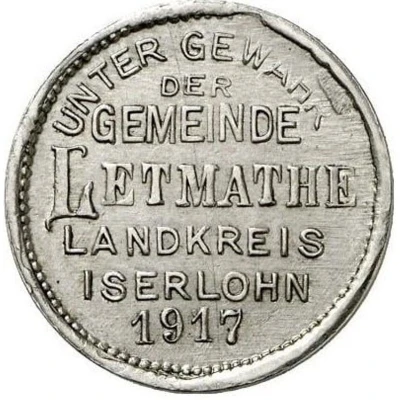 50 Pfennigs - Letmathe front