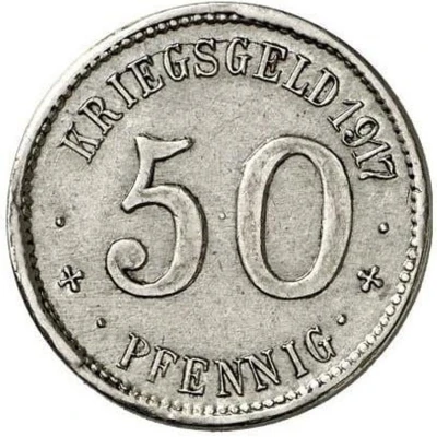 50 Pfennigs - Letmathe back