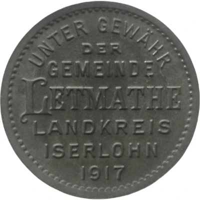 50 Pfennigs - Letmathe front