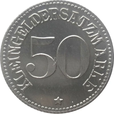 50 Pfennigs - Lippehne ND back