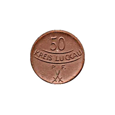 50 Pfennigs - Luckau back