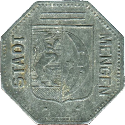 50 Pfennigs - Mengen front