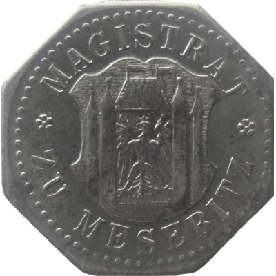 50 Pfennigs - Meseritz front