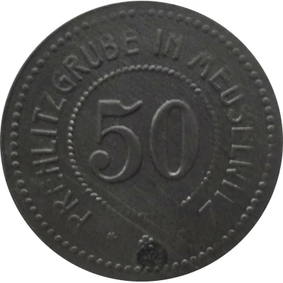 50 Pfennigs - Meuselwitz (Prehlitzgrube) ND front