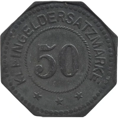 50 Pfennigs - Mühlberg a. E. back