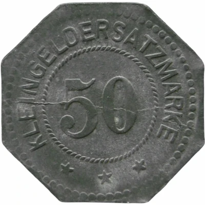 50 Pfennigs - München (Oskar Kiesel and Cº) ND back