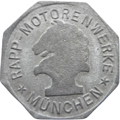 50 Pfennigs - München (Rapp Motorenwerke) ND front