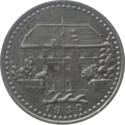 50 Pfennigs - Münsingen back