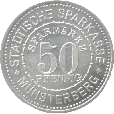 50 Pfennigs - Münsterberg ND front