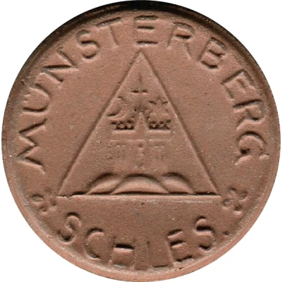 50 Pfennigs - Münsterberg ND front