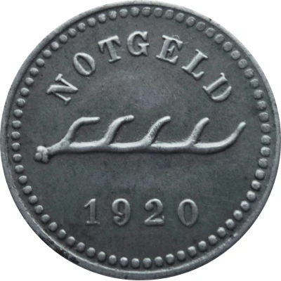 50 Pfennigs - Nagold back