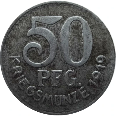 50 Pfennigs - Neckarsulm back